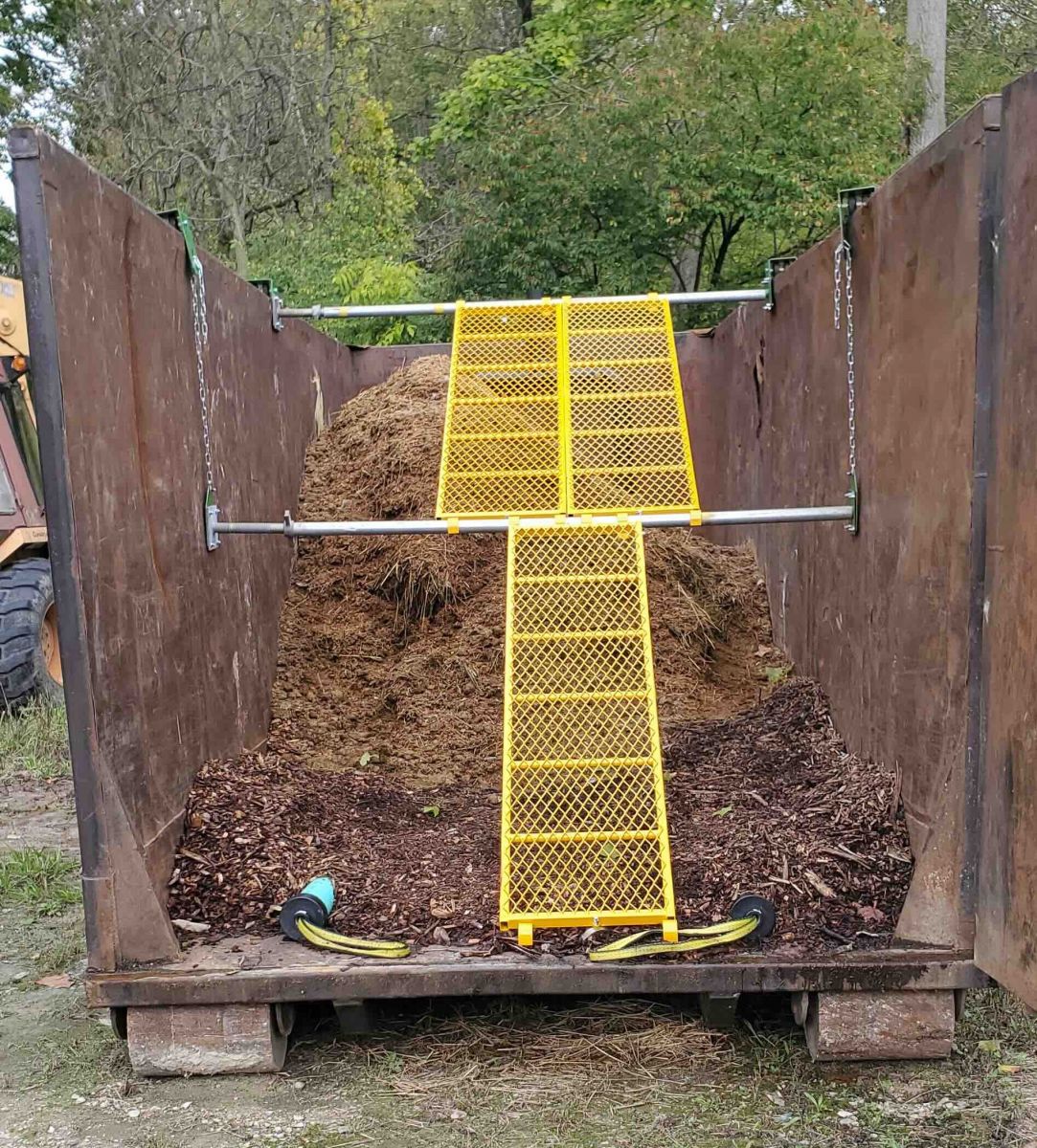 Dumpster ramp