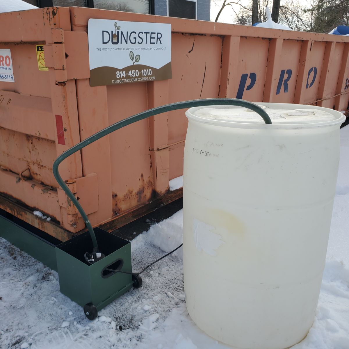 Leachate Dumpster Trap